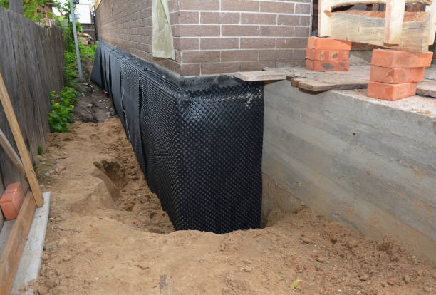 Happy homeowners after waterproofing job in Varysburg
