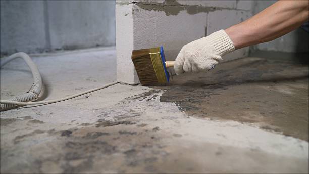 Crawl space vapor barrier installation in Varysburg, NY